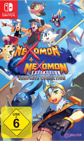 Nexomon & Nexomon: Extinction: Complete Collection box art for Nintendo Switch